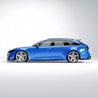 AUDI RS6 C8 AVANT CARBON FIBRE MIDDLE SPOILER - CT DESIGN