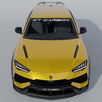 LAMBORGHINI URUS S DRY CARBON FIBRE SPLITTER - CT DESIGN