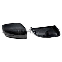 BMW G42 2 SERIES 2022+ LHD DRY CARBON FIBRE MIRROR COVER REPLACEMENTS - V1