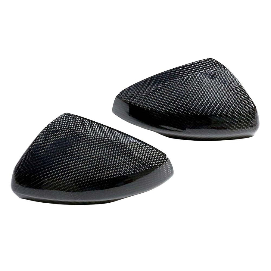 VW POLO MK6 2019+ DRY CARBON FIBRE MIRROR COVER REPLACEMENTS