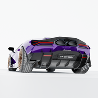 LAMBORGHINI REVUELTO MATTE CARBON FIBRE SPOILER - CT DESIGN