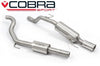 Cobra Exhausts - Vauxhall Corsa D 1.6 SRI (10-14) Cat Back Performance Exhaust