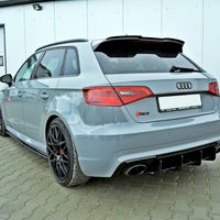 Maxton Design - REAR DIFFUSER AUDI RS3 8VA SPORTBACK PRE-FACELIFT (2015-2016)