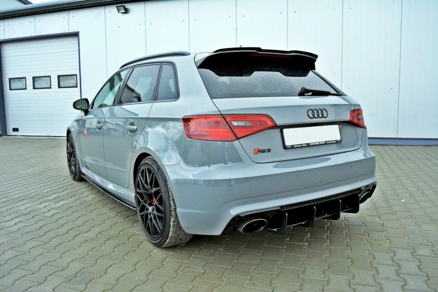 Maxton Design - REAR DIFFUSER AUDI RS3 8VA SPORTBACK PRE-FACELIFT (2015-2016)
