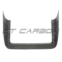 TESLA MODEL Y 2025+ FACELIFT MATTE DRY CARBON WIRELESS CHARGER FRAME COVER - V1