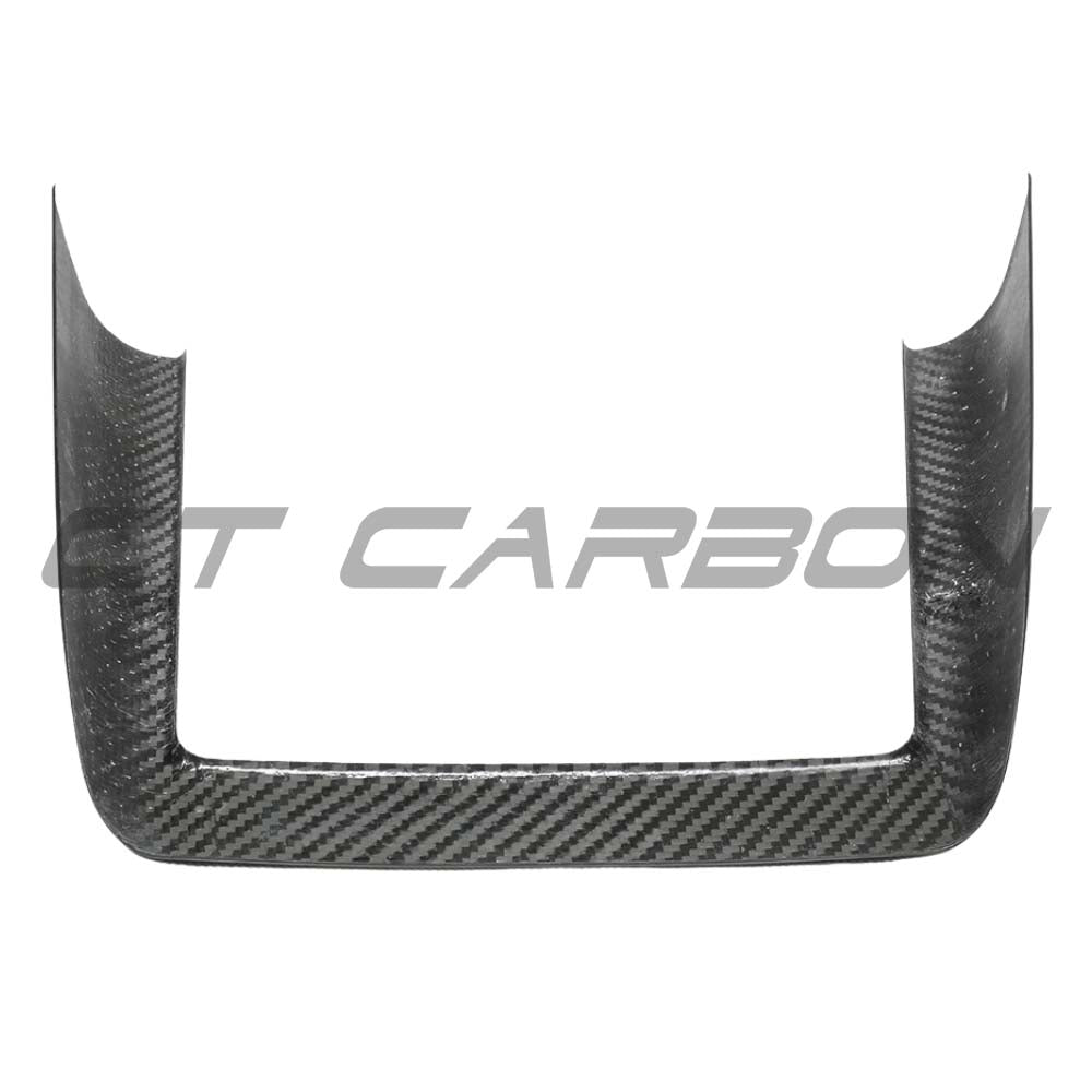 TESLA MODEL Y 2025+ FACELIFT MATTE DRY CARBON WIRELESS CHARGER FRAME COVER - V1