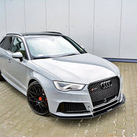 Maxton Design - FRONT RACING SPLITTER AUDI RS3 8VA SPORTBACK PRE-FACELIFT