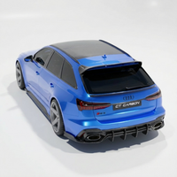 AUDI RS6 C8 AVANT CARBON FIBRE MIDDLE SPOILER - CT DESIGN