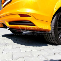 Maxton Design - REAR SIDE SPLITTERS FORD FOCUS MK3 ST PREFACE MODEL