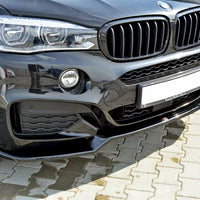 Maxton Design - FRONT SPLITTER V.1 BMW X6 F16 M SPORT (2014-19)