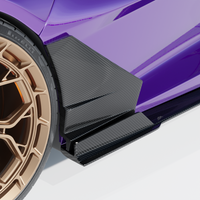 LAMBORGHINI REVUELTO MATTE CARBON FIBRE DOOR TRIM - CT DESIGN