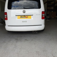 Milltek Sport - DPF Back Exhaust (Multiple Options) VW Caddy MK3 / MK4 2.0 TDi