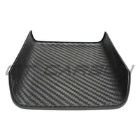 TESLA MODEL Y 2025+ FACELIFT MATTE DRY CARBON ARMREST COVER - V1