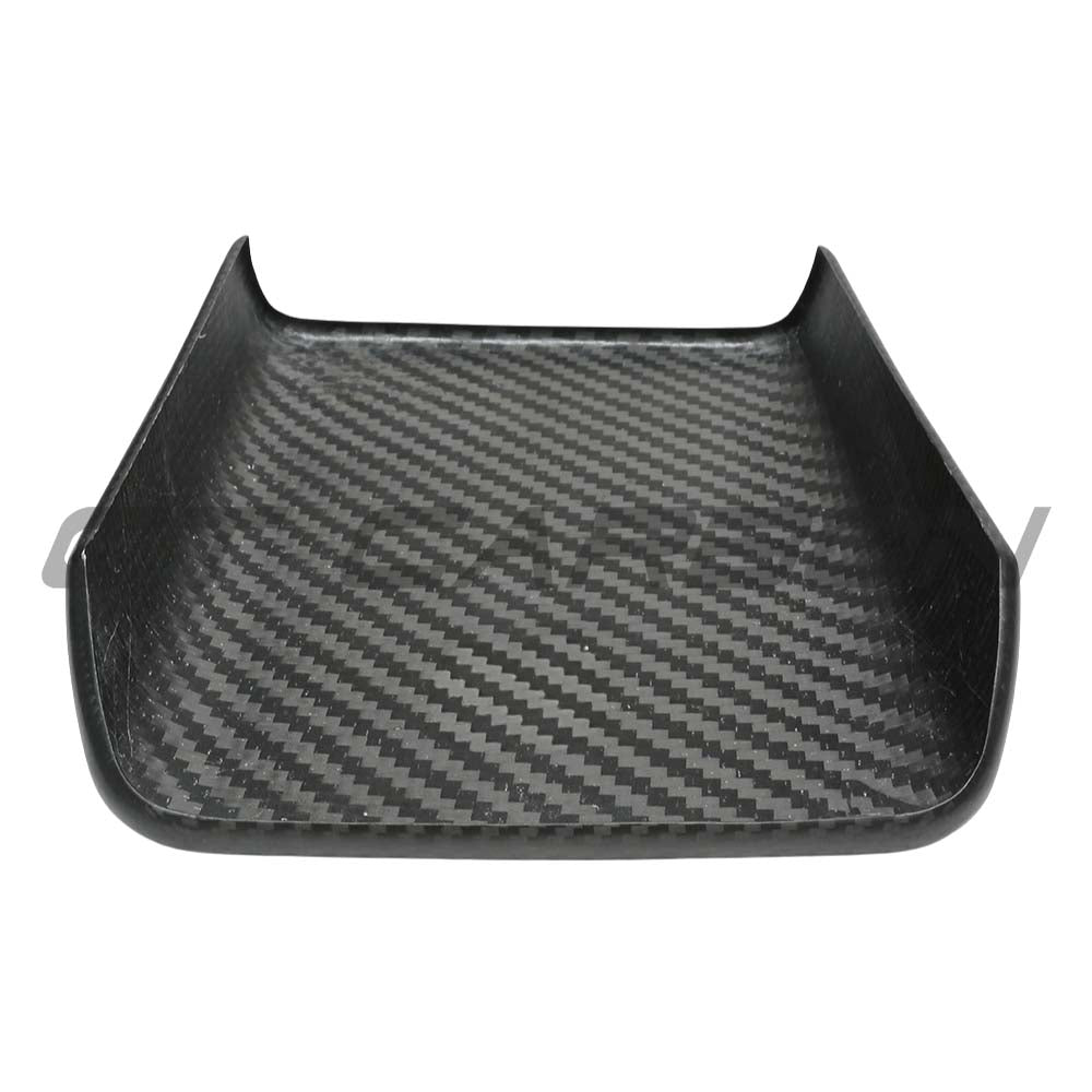 TESLA MODEL Y 2025+ FACELIFT MATTE DRY CARBON ARMREST COVER - V1