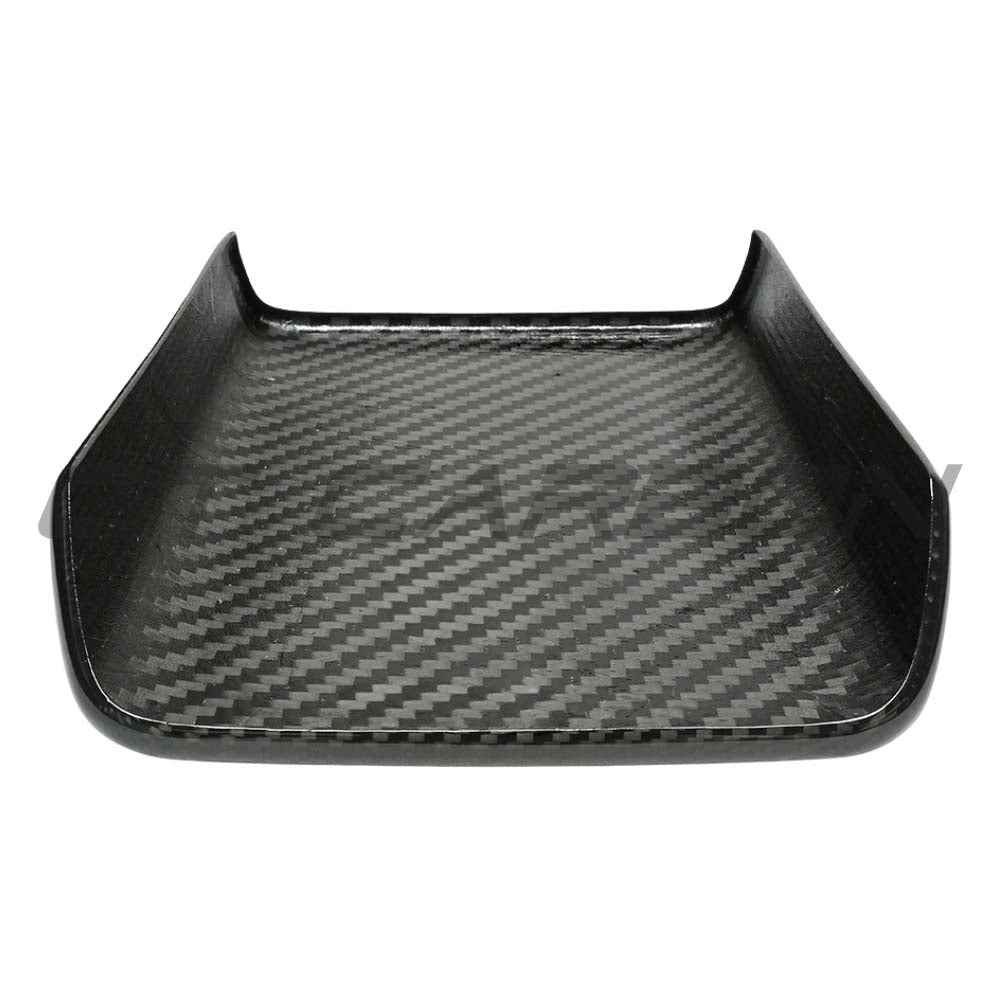 TESLA MODEL Y 2025+ FACELIFT DRY CARBON ARMREST COVER - V1