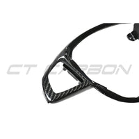 MERCEDES AMG CARBON FIBRE STEERING WHEEL TRIM