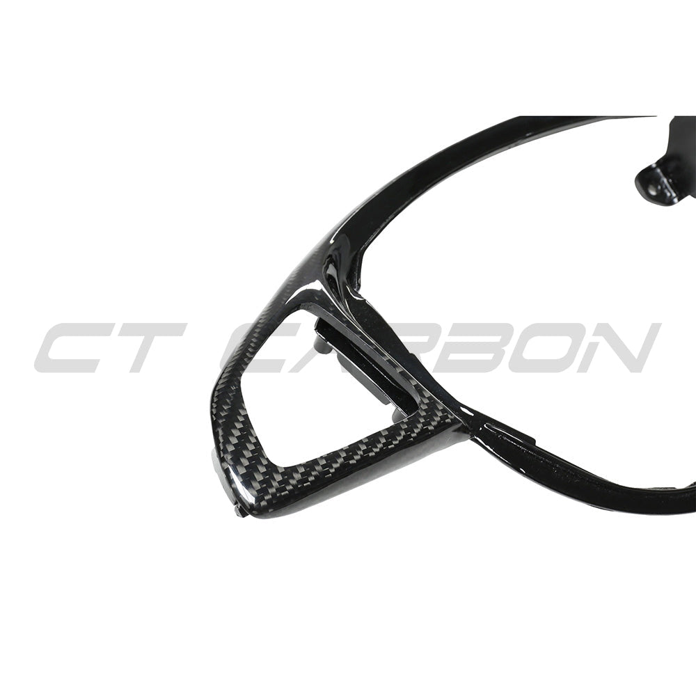 MERCEDES AMG CARBON FIBRE STEERING WHEEL TRIM