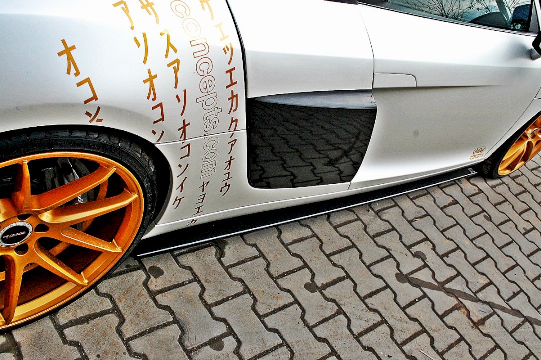 Maxton Design - SIDE SKIRTS DIFFUSERS AUDI R8 2006 - 2015