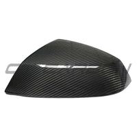 AUDI Q5/Q7 2015+ DRY CARBON FIBRE MIRROR COVER REPLACEMENTS - LHD & RHD