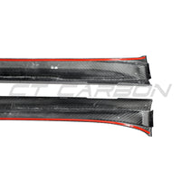 PORSCHE TAYCAN 2020-2024 CARBON FIBRE SIDE SKIRTS