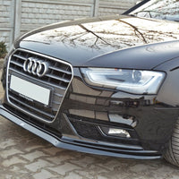 Maxton Design - FRONT SPLITTER V.2 AUDI A4 B8 (FACELIFT)