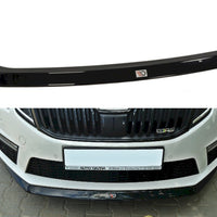 Maxton Design - FRONT SPLITTER V.2 SKODA OCTAVIA MK3 VRS/ MK3.5 VRS