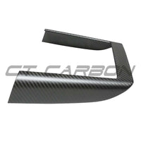 TESLA MODEL Y 2025+ FACELIFT MATTE DRY CARBON WIRELESS CHARGER FRAME COVER - V1
