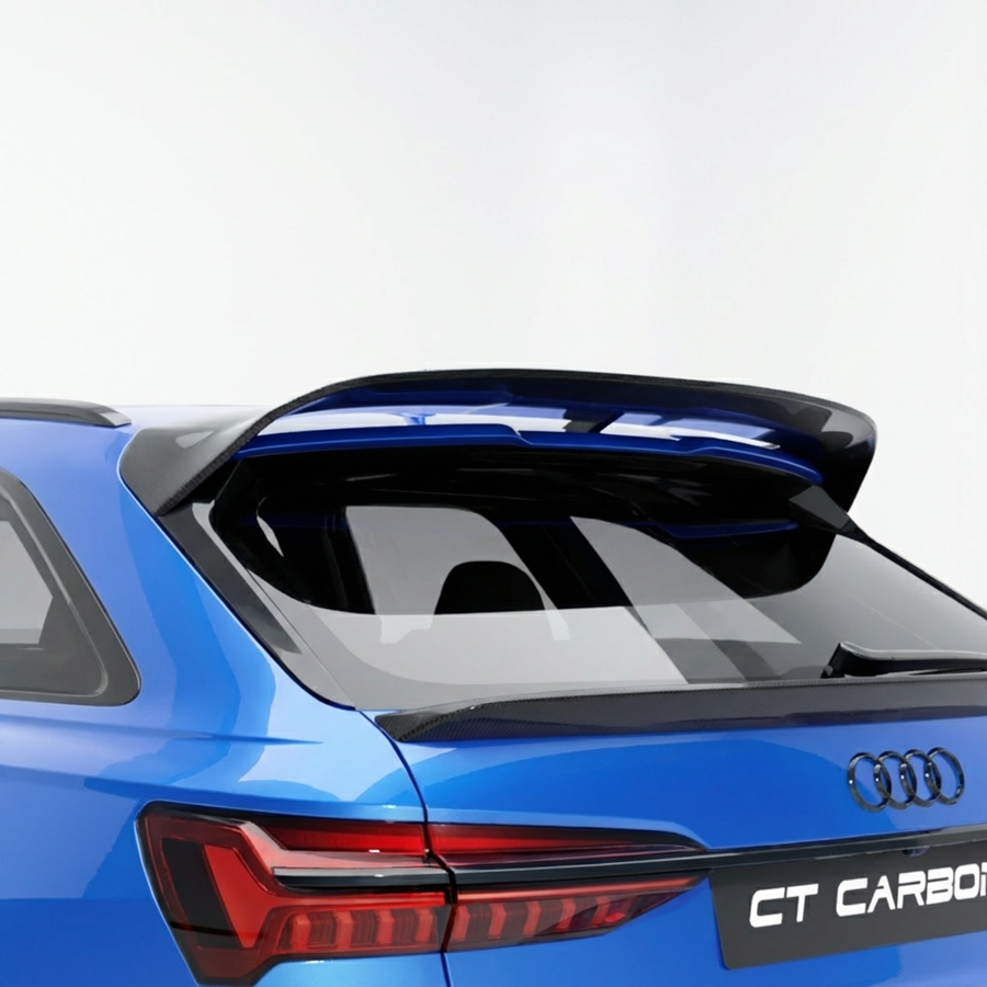 AUDI RS6 C8 AVANT CARBON FIBRE SPOILER - CT DESIGN V2