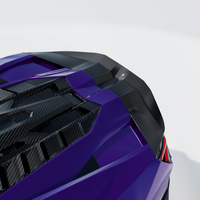 LAMBORGHINI REVUELTO MATTE CARBON FIBRE SPOILER - CT DESIGN