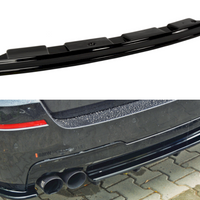 Maxton Design - CENTRAL REAR SPLITTER BMW 5 F11 M-PACK - WITHOUT VERTICAL BARS (FITS TWO DOUBLE EXHAUST ENDS)