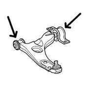 Volvo S40 & V50 All Models (2004-2012) Front Suspension Arm Bushes