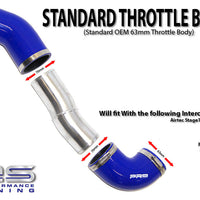 AIRTEC 2.5 INCH BIG BOOST PIPES WITH 70MM COLD SIDE FOR MK2 FOCUS ST AND RS