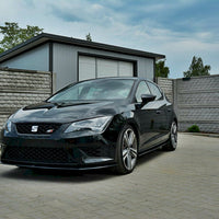 Maxton Design - FRONT SPLITTER SEAT LEON III CUPRA / FR