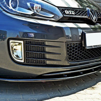 Maxton Design - FRONT SPLITTER VER.2 VW GOLF VI GTI