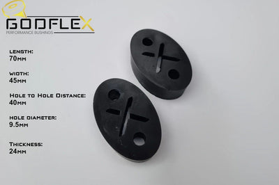 Honda Universal Exhaust Mounts