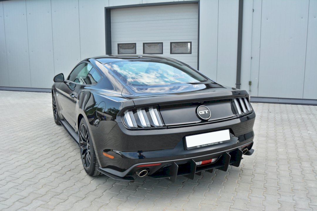 Maxton Design - FORD MUSTANG MK6 GT - REAR DIFFUSER (2014-17)