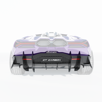 LAMBORGHINI REVUELTO MATTE CARBON FIBRE REAR DIFFUSER - CT DESIGN