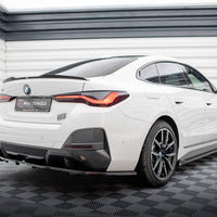 Maxton Design - CENTRAL REAR SPLITTER (VERTICAL BARS) V.1 BMW I4 M-PACK G26