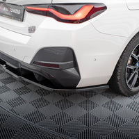 Maxton Design - CENTRAL REAR SPLITTER (VERTICAL BARS) V.1 BMW I4 M-PACK G26