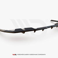 Maxton Design - CENTRAL REAR SPLITTER (VERTICAL BARS) V.1 BMW I4 M-PACK G26