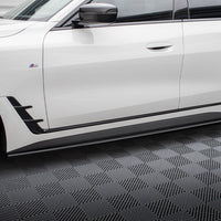 Maxton Design - SIDE SKIRTS DIFFUSERS V.1 BMW I4 M-PACK G26