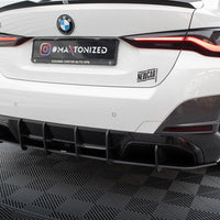 Maxton Design - STREET PRO REAR DIFFUSER BMW I4 M-PACK G26