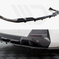 Maxton Design - CENTRAL REAR SPLITTER (VERTICAL BARS) V.2 BMW I4 M-PACK G26