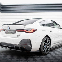 Maxton Design - CENTRAL REAR SPLITTER (VERTICAL BARS) V.2 BMW I4 M-PACK G26