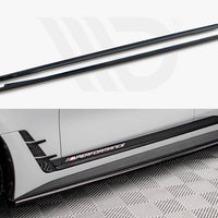 Maxton Design - SIDE SKIRTS DIFFUSERS V.2 BMW I4 M-PACK G26