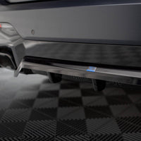 Maxton Design - CENTRAL REAR SPLITTER (VERTICAL BARS) BMW X3 M-PACK G01 FACELIFT
