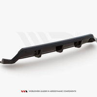 Maxton Design - CENTRAL REAR SPLITTER (VERTICAL BARS) BMW X3 M-PACK G01 FACELIFT