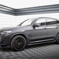 Maxton Design - SIDE SKIRTS DIFFUSERS BMW X3 M-PACK G01 FACELIFT