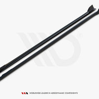 Maxton Design - SIDE SKIRTS DIFFUSERS BMW X3 M-PACK G01 FACELIFT