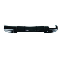 BMW 3 SERIES E90/E91 2005-2011 GLOSS BLACK DIFFUSER - TWIN LEFT
